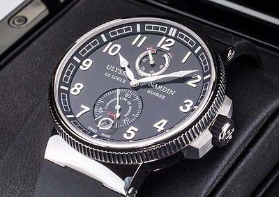 ユリスナルダン スーパーコピー 腕時計 1183-126-3-62 黒色 ブラック メンズ